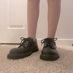 Chunky Black Sneakers